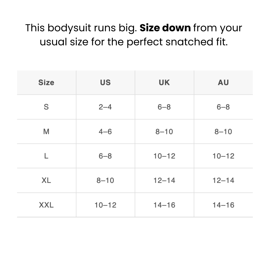 BodyTalk™ Ribbed Snatching Bodysuit