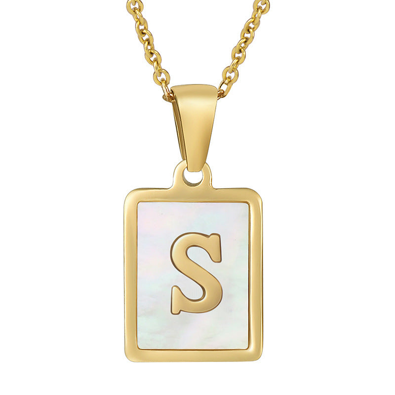 Letter Necklace