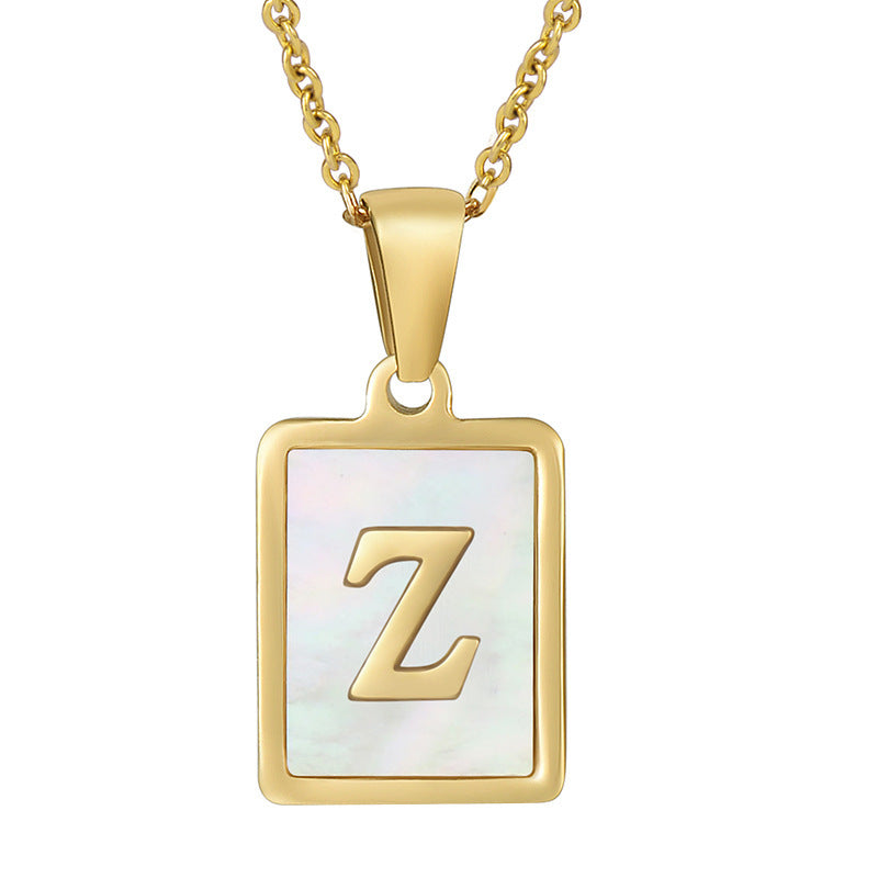 Letter Necklace