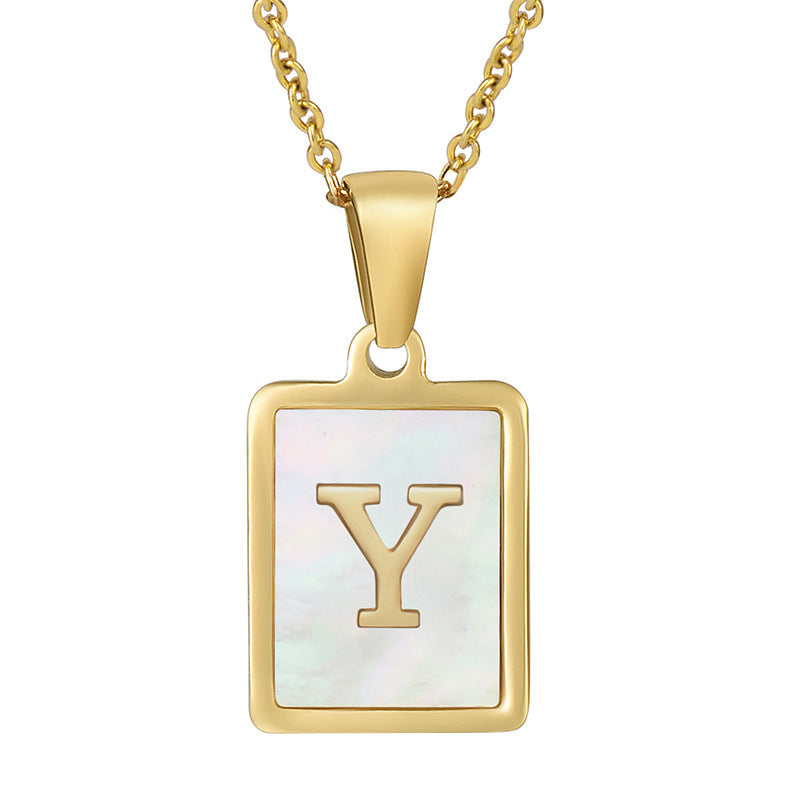 Letter Necklace