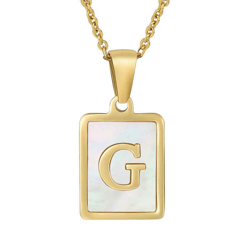 Letter Necklace