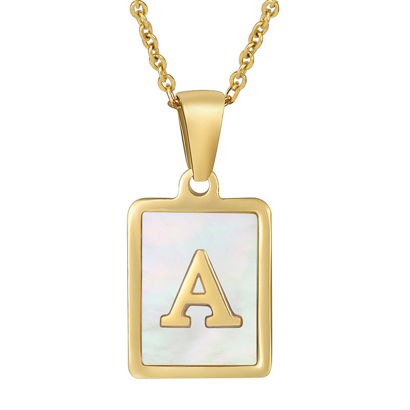 Letter Necklace